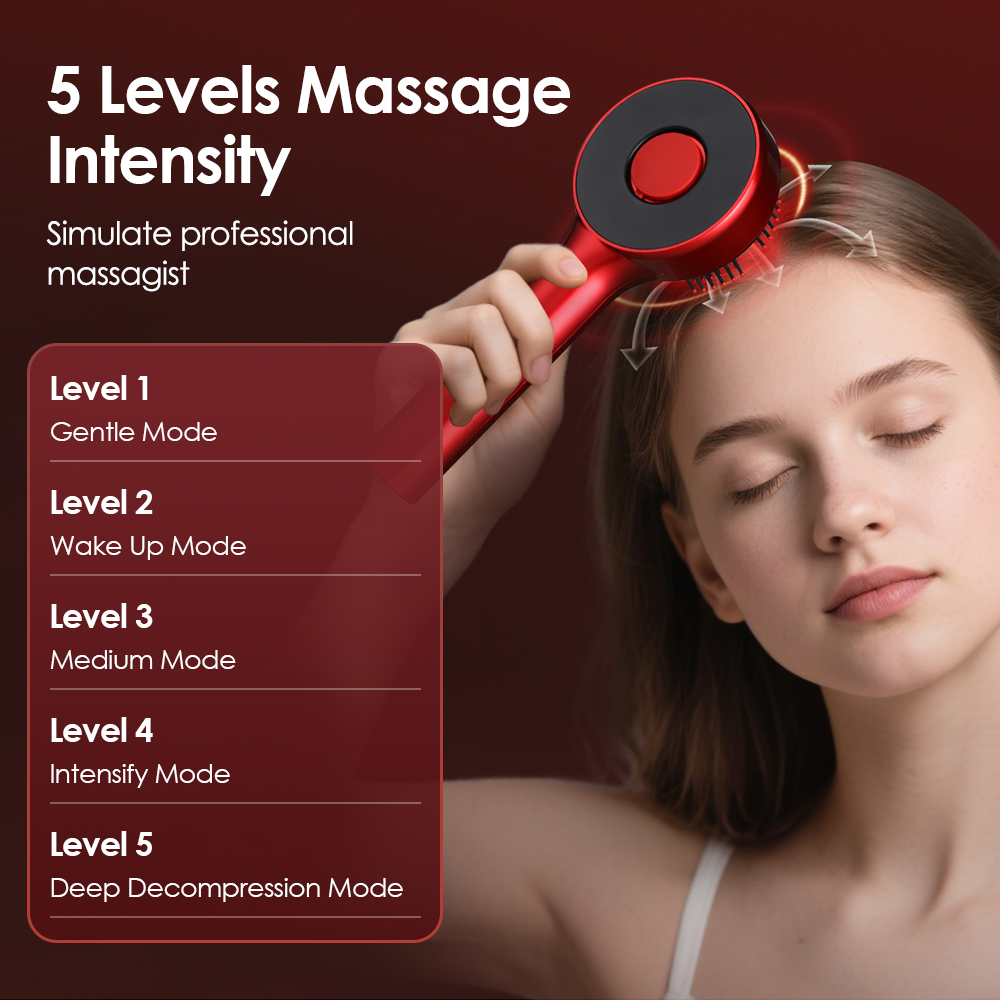 Scalp Massage Comb Electric He - Hair Care ulasan dan harga