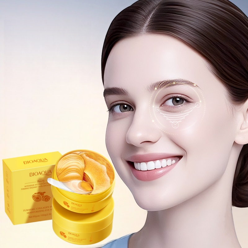 1 Box of 80Pcs Collagen Moistu - Collagen Under Eye Patches ulasan dan harga