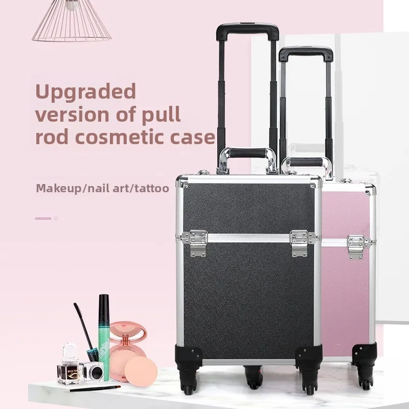 Makeup Box Large Capacity Roll - Makeup ulasan dan harga