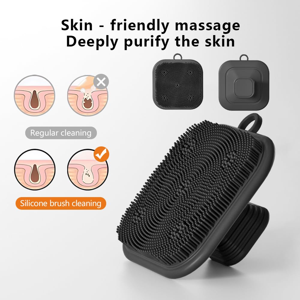 Facial Cleaning Brush Silicone - Silicone Face Scrubber Electric ulasan dan harga