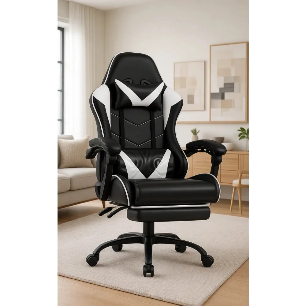 High-back reclining game chair - Massage ulasan dan harga