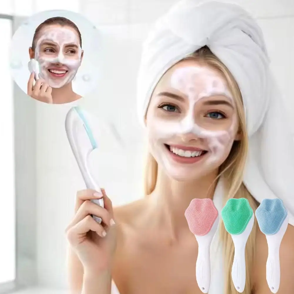 Silicone Facial Cleansing Brus - Silicone Face Scrubber Electric ulasan dan harga